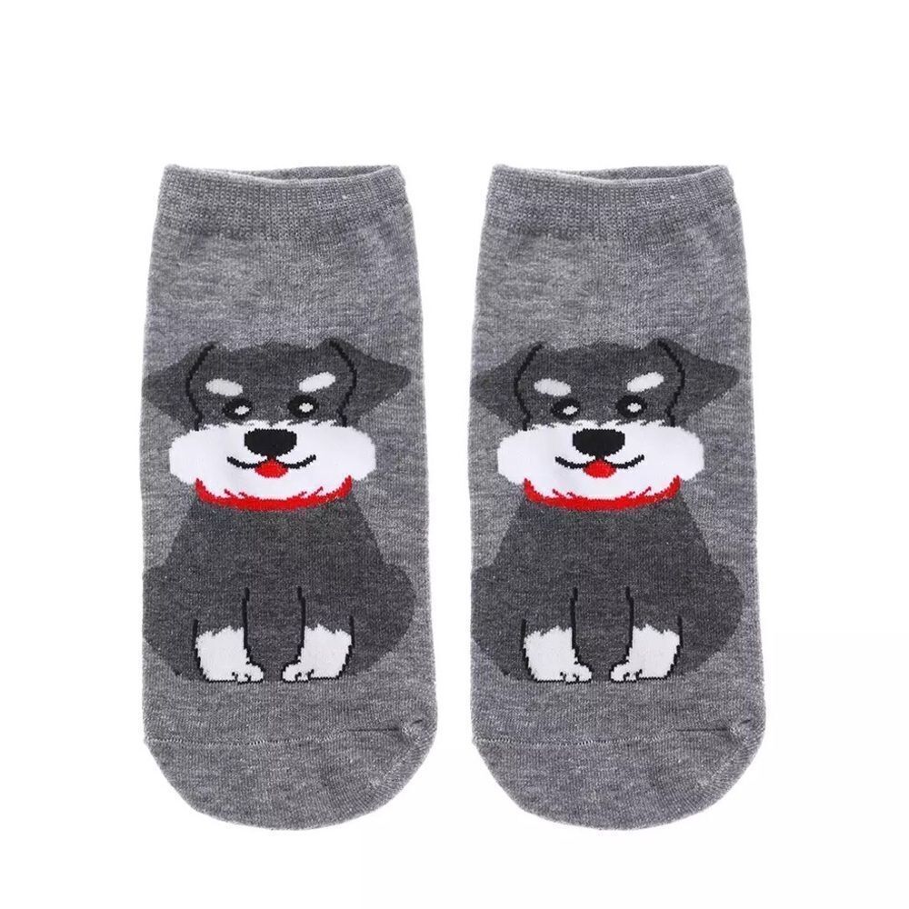 🆕Gray Dog Socks